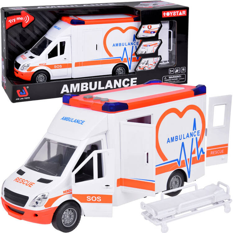 POGOTOWIE RATUNKOWE OTWIERANY AMBULANS ŚWIATŁO