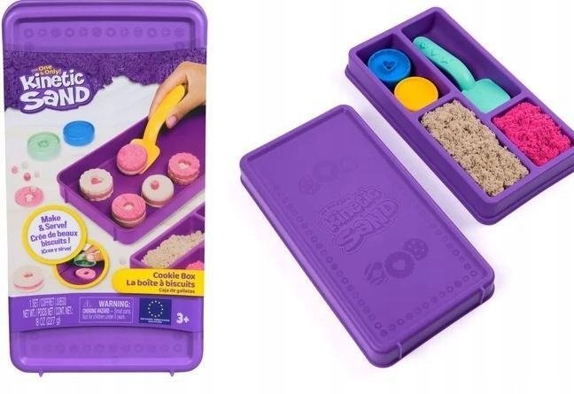 KINETIC SAND - ZESTAW CIASTECZKA, SPIN MASTER