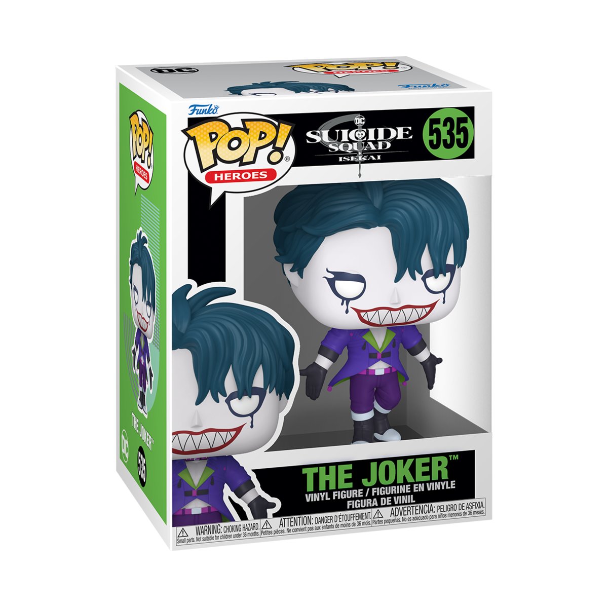 Funko POP!, figurka kolekcjonerska Animation: DC SSI- Joker W/CH