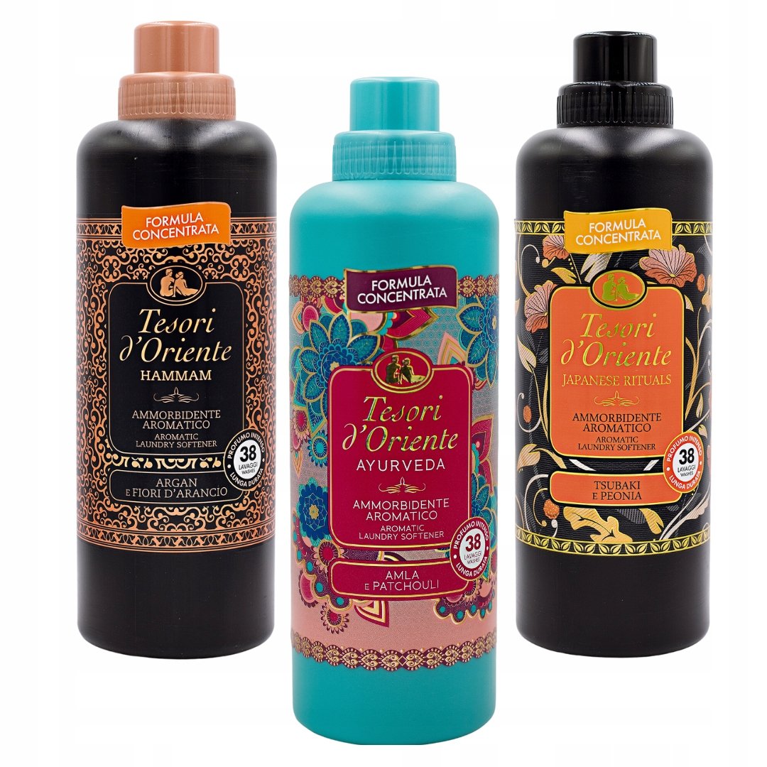 Tesori włoski Zestaw 3 Płynów do płukania 