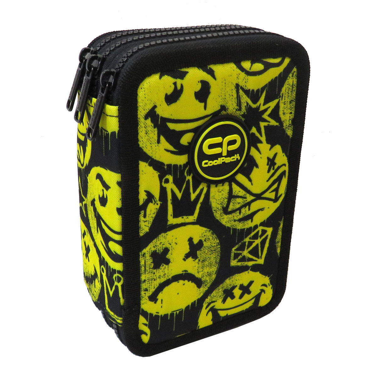 PIÓRNIK POTRÓJNY Z WYPOSAŻENIEM COOLPACK JUMPER 3 BE HAPPY