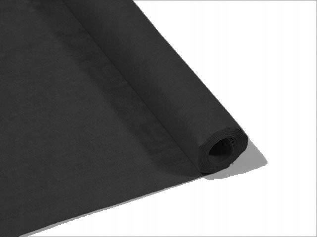 OBRUS PAPIEROWY DAMAS CZARNY 1,2X6 M ROLKA