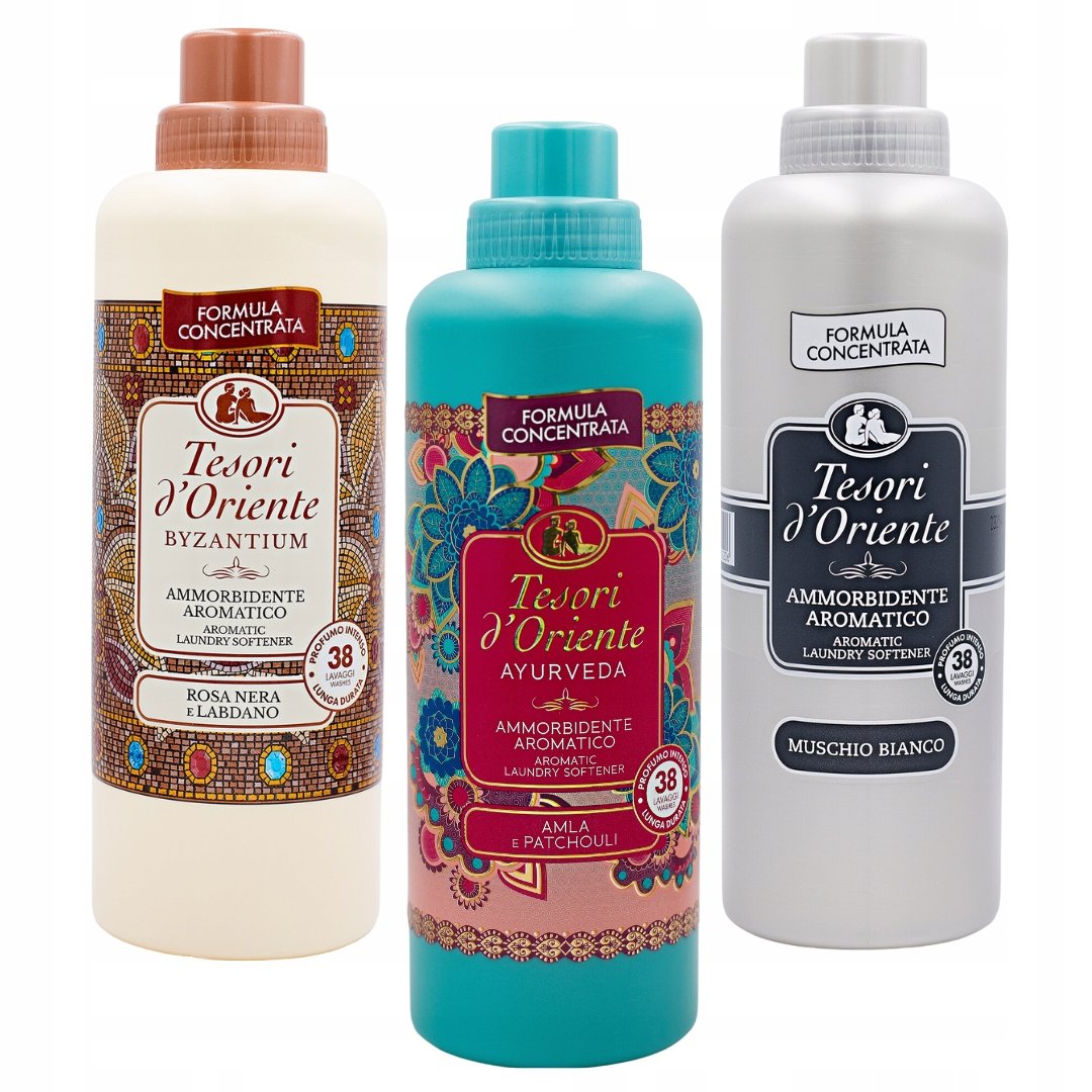 Tesori włoski Zestaw 3 Płynów do płukania 