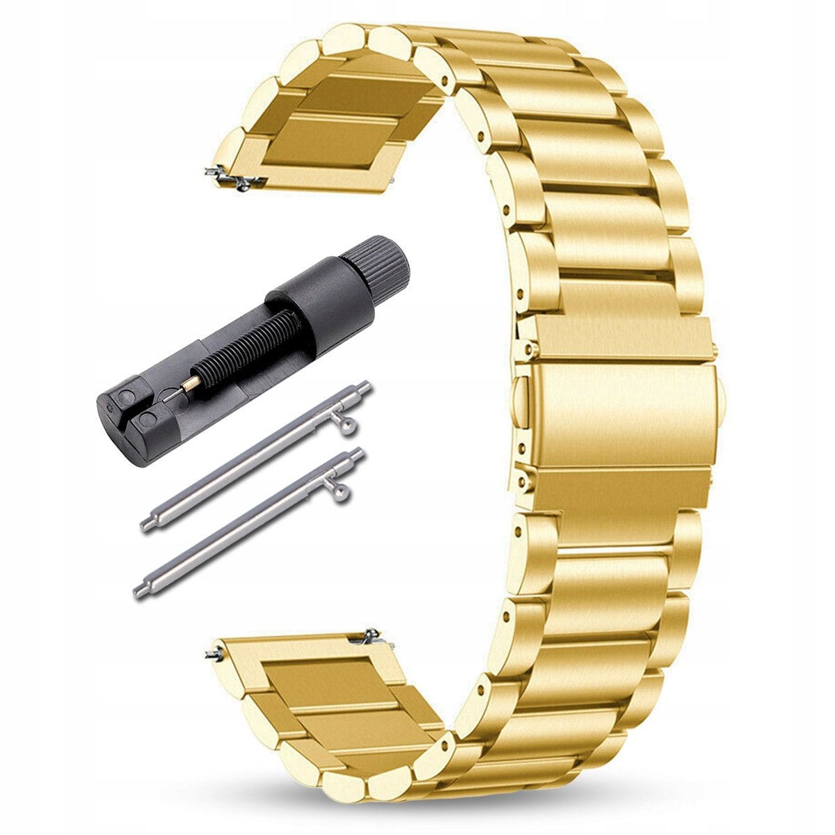 UNIWERSALNA STALOWA BRANSOLETA DO ZEGARKA SMARTWATCH KOLORY 22mm PREMIUM