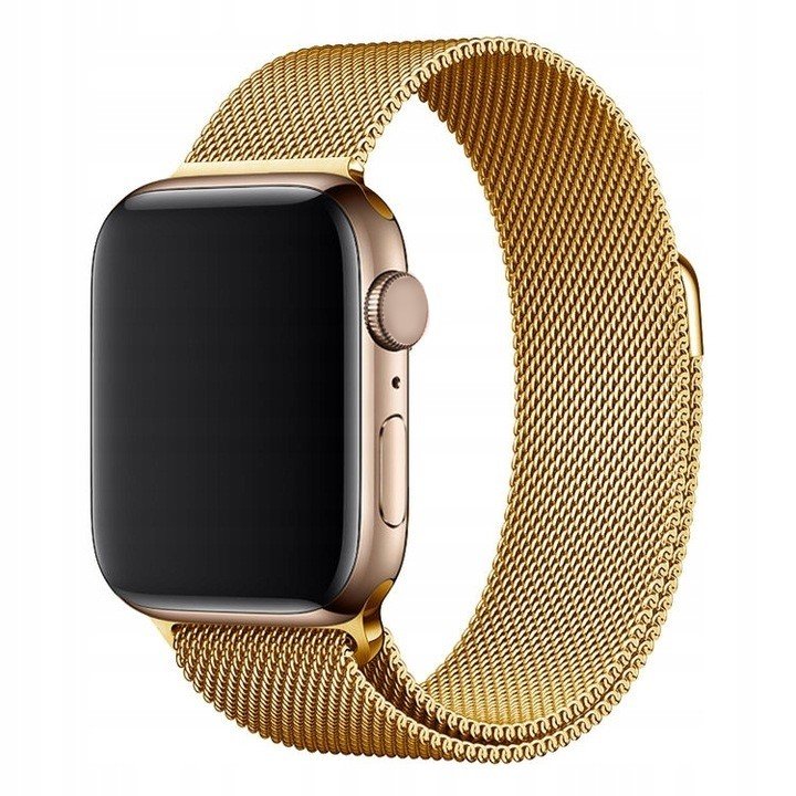 PASEK OPASKA ZŁOTA BRANSOLETA DLA APPLE WATCH 38/40/41MM