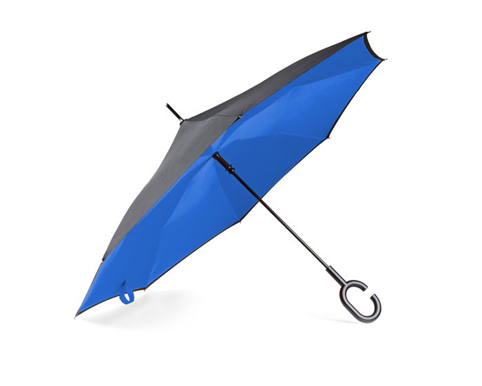 Parasol REVERS niebieski