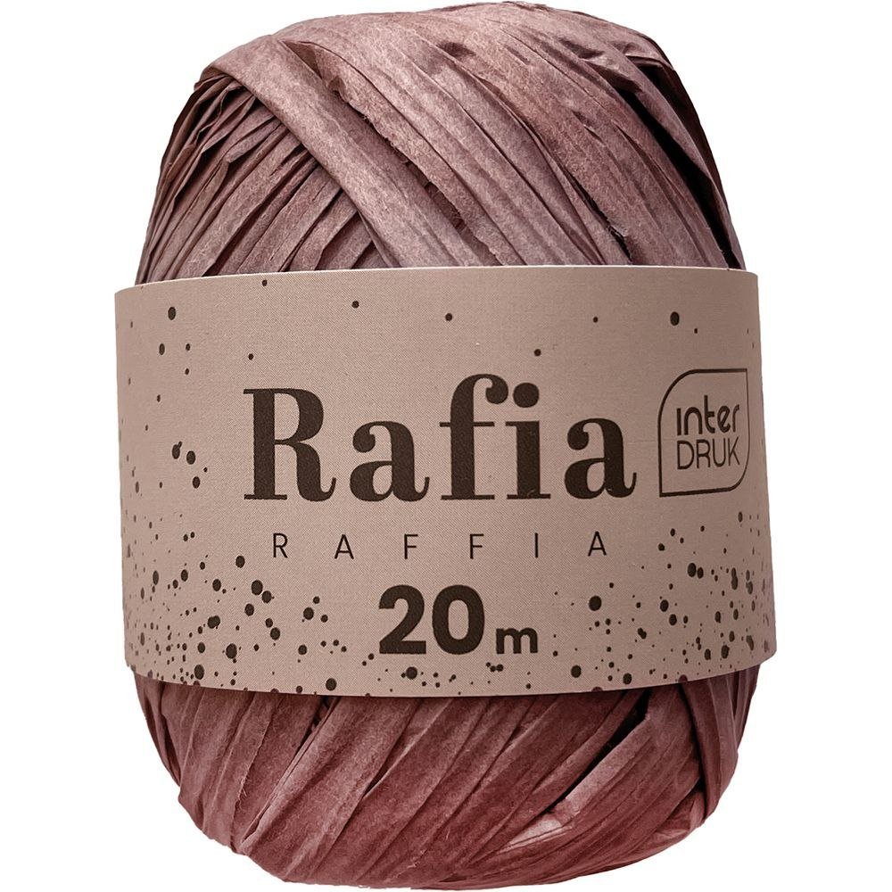 RAFIA NA SZPULCE 20M SATIN GOLD INTERDRUK
