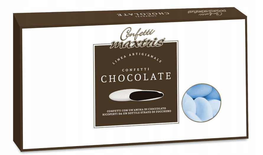Maxtris Darkciok Celeste drażetki z czekolady 1 kg
