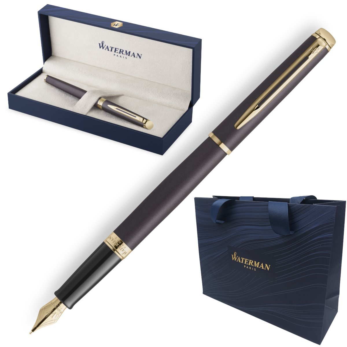 Pióro Wieczne Waterman Hemisphere Lava Black Gt 2217939
