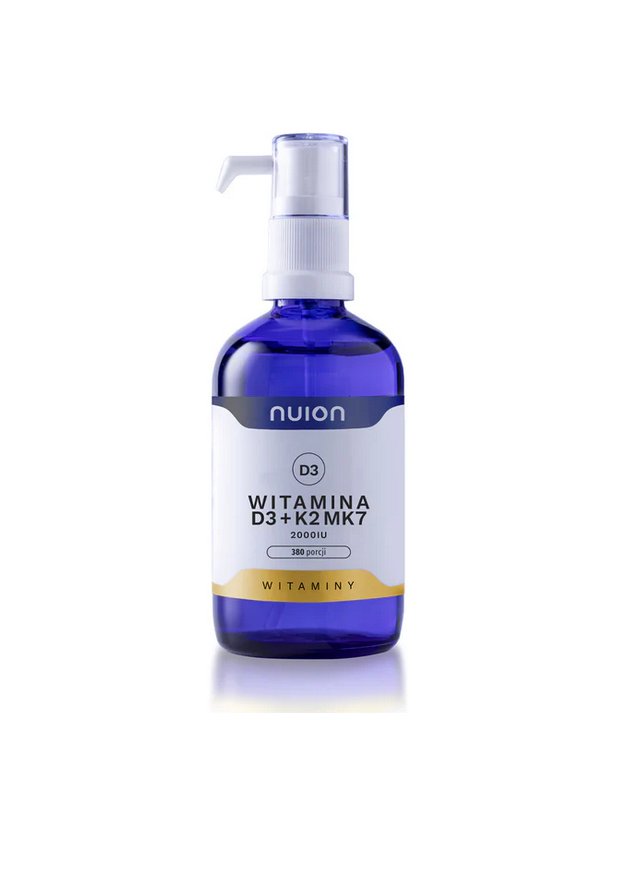 Witamina D3K2MK7 2000 IU NUION