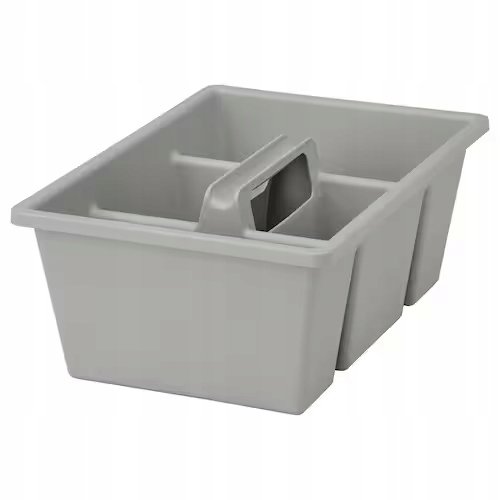 IKEA FANGGRODA Wkład z przegrodami, jasnoszary, 35x24x14 cm