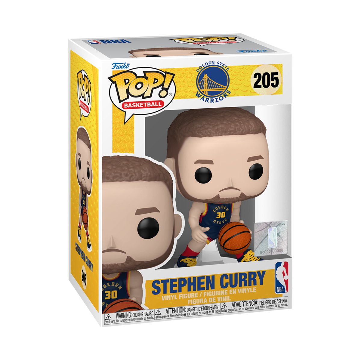 Funko POP!,figurka kolekcjonerska,NBA ,Warriors- Stephen Curry