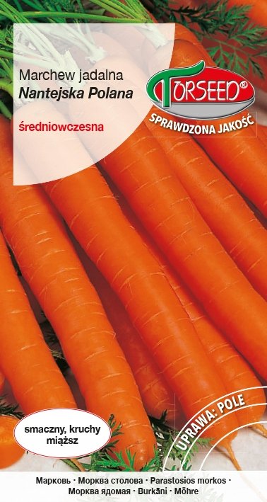 Nasiona Marchew jadalna Nantejska Polana 5g - Torseed