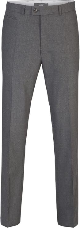 SPODNIE MĘSKIE BIZNESOWE ELEGANCKIE Z TKANINY r. 33/32 BRAX ENRICO SZARE
