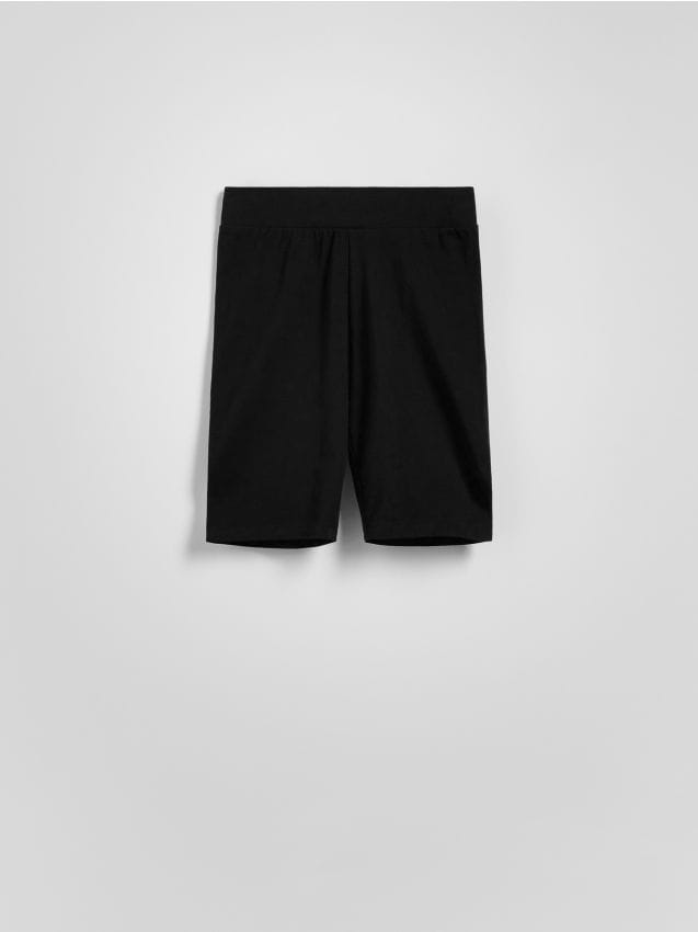 Reserved - Bawełniane kolarki - czarny