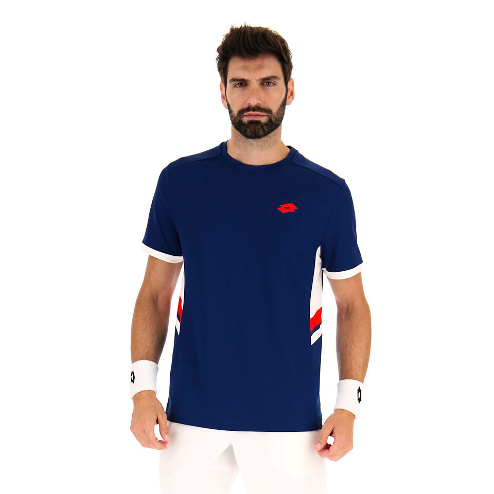 Koszulka męska Lotto Squadra III Tee Blue L