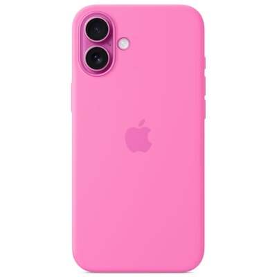 Etui APPLE Silicone Case MagSafe do iPhone 16 Plus Piwonia