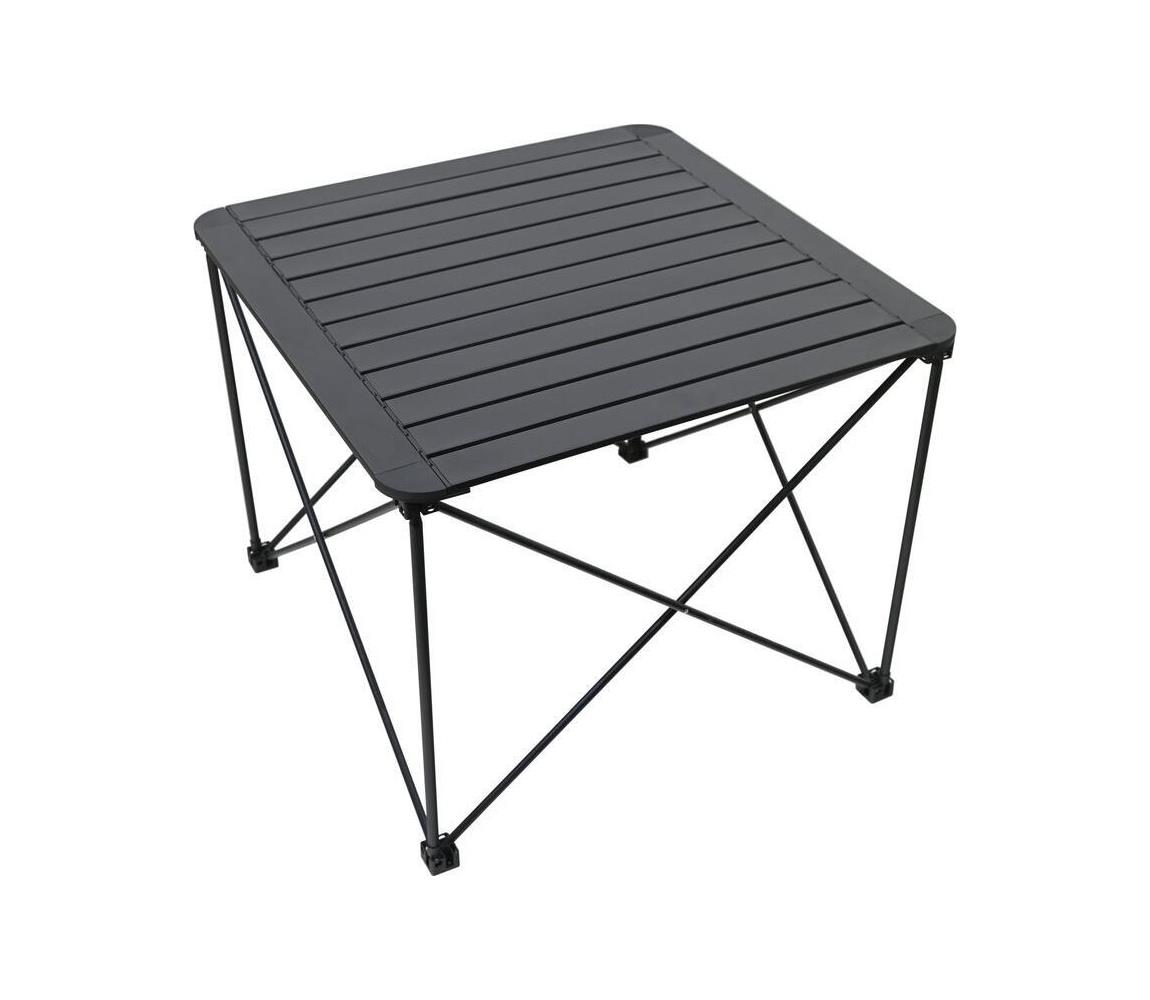 Składany stół kempingowy 70x70cm antracyt