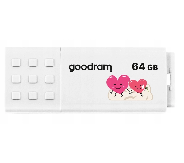 GoodRam UME3 Valentine 64GB USB 3.2 Biały