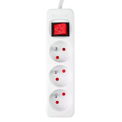 Przedłużacz NEO TOOLS 90-180 (5 m) Biały