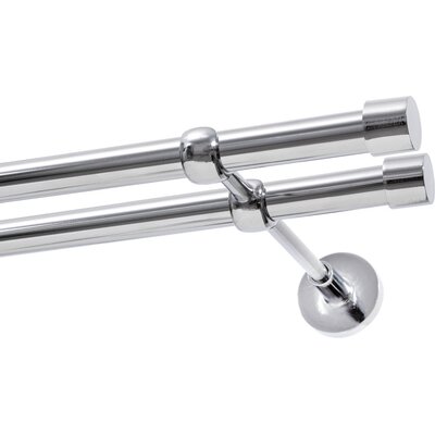 Karnisz DECASTYL Luna Podwójny 320 cm Chrom