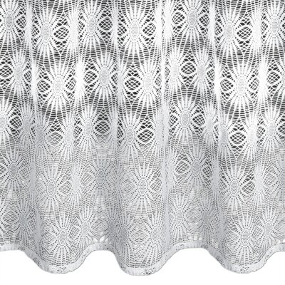Firana gotowa EUROFIRANY Rozi 140 x 250 cm Biały