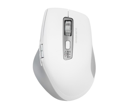 Silver Monkey Business Wireless Mouse Comfort Silent White