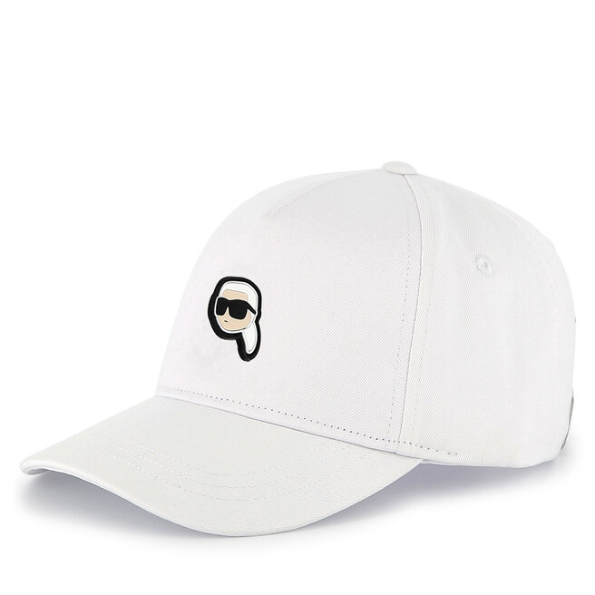 Czapka z daszkiem KARL LAGERFELD Z30398 Biały