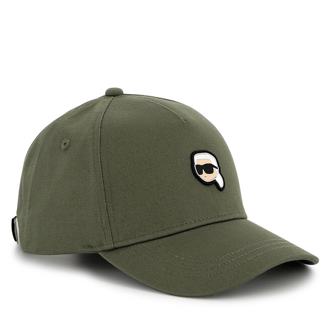 Czapka z daszkiem KARL LAGERFELD Z30398 Khaki