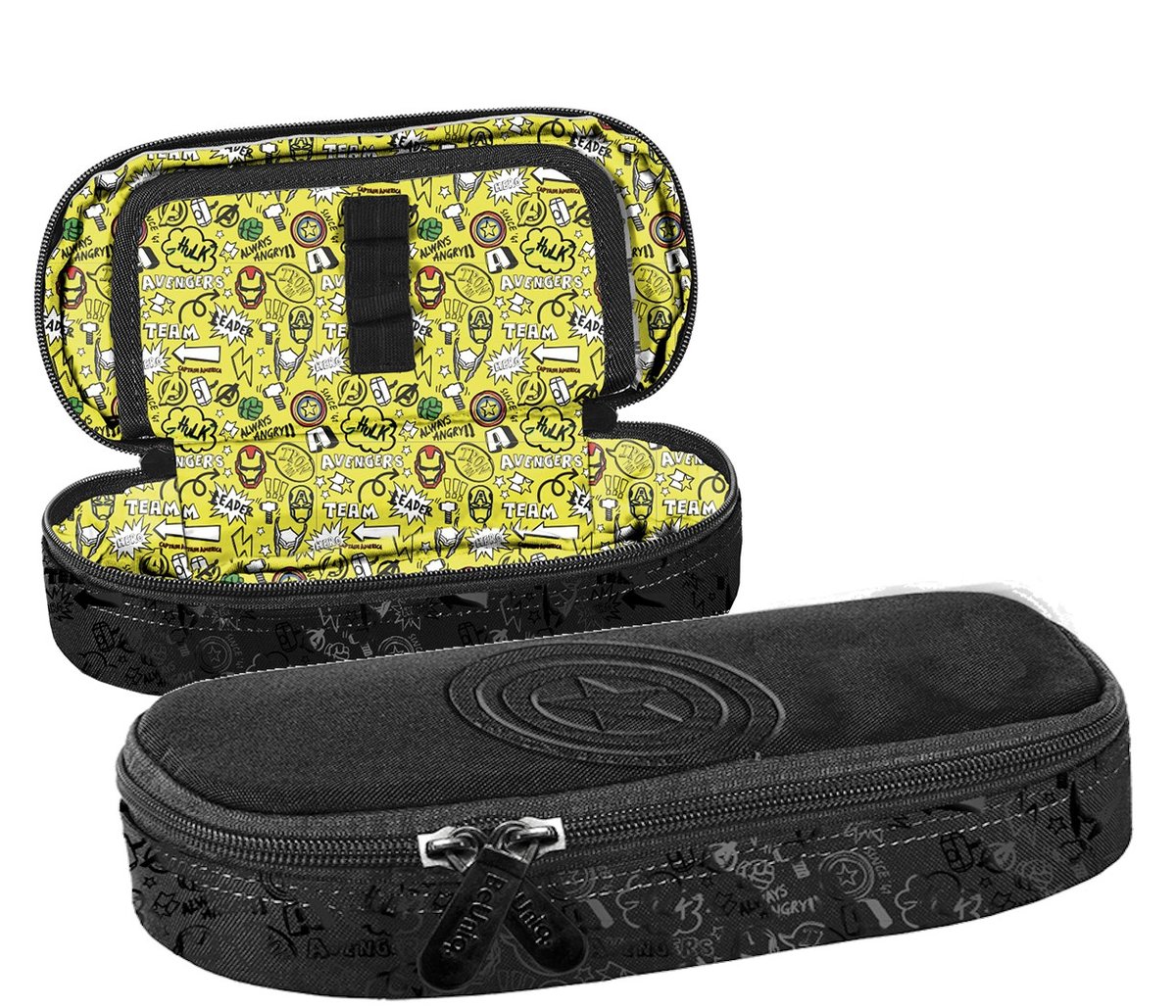 PIÓRNIK szkolny saszetka usztywniona Marvel Avengers Captain America