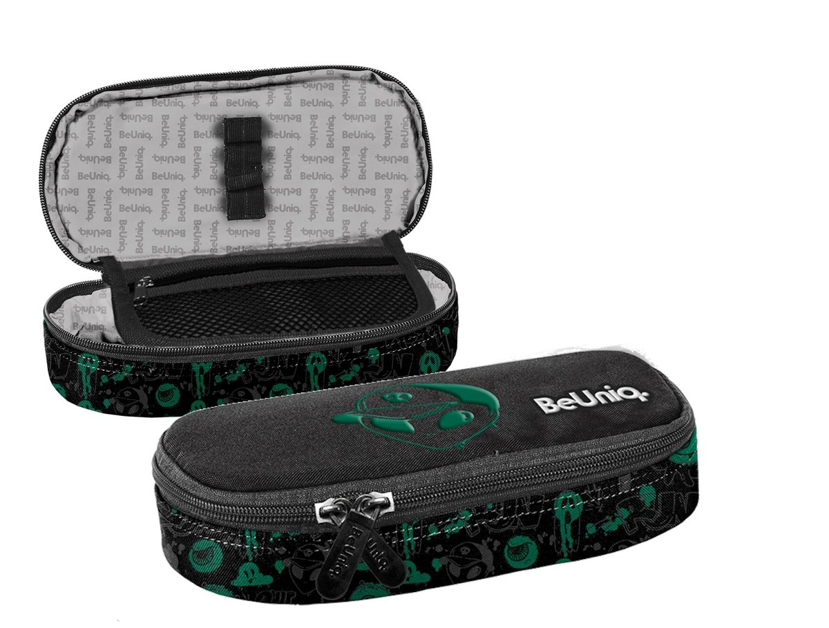 Piórnik Szkolny Saszetka Usztywniona Beuniq Alien Ufo