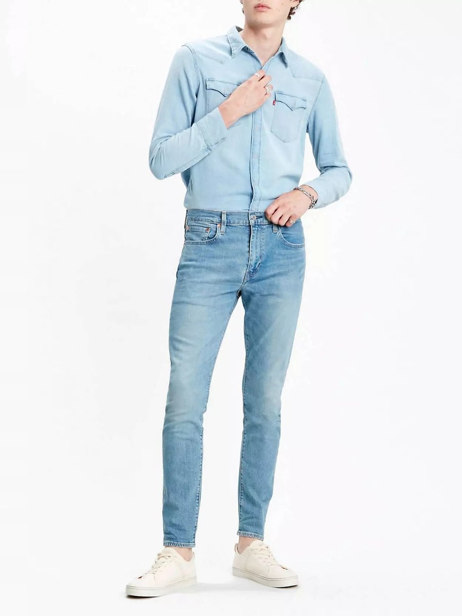 Jeansy męskie Levi's proste Slim Taper r. 34/32