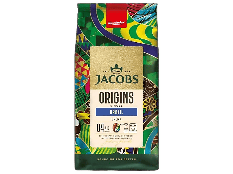 Kawa ziarnista JACOBS Origins Single Brazil 1kg