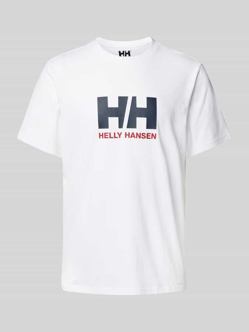 T-shirt z nadrukiem z logo