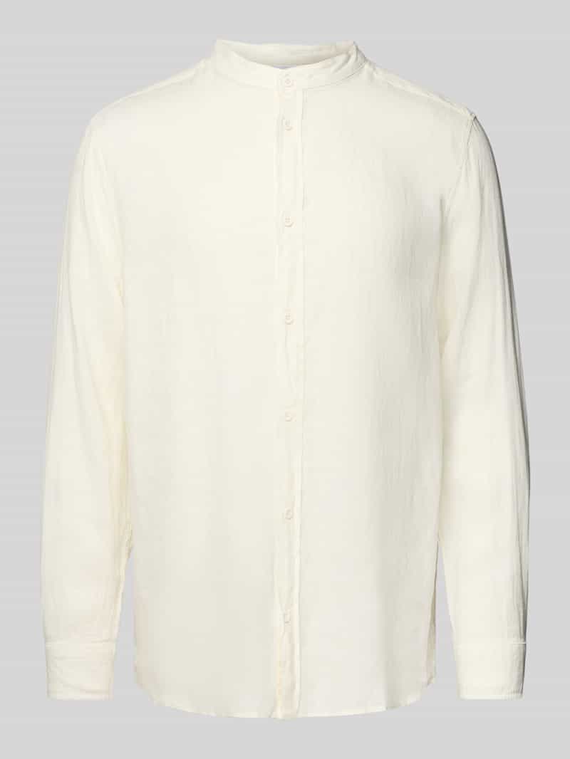 Koszula casualowa ze stójką