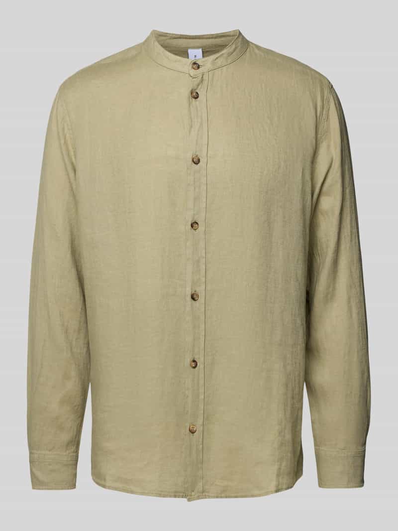 Koszula casualowa ze stójką