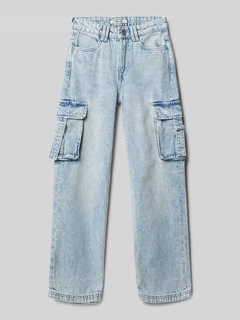 Jeansy z wpuszczanymi kieszeniami