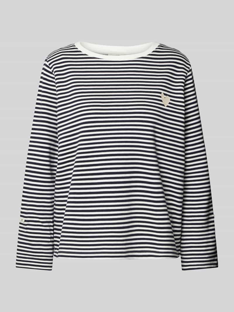 Bluza o kroju comfort fit ze wzorem na całej powierzchni