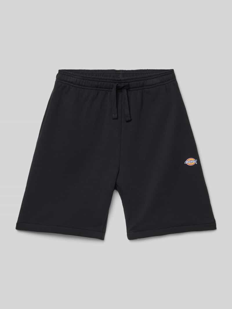 Szorty z dzianiny dresowej o kroju regular fit z nadrukiem z logo model ‘MAPLETON’