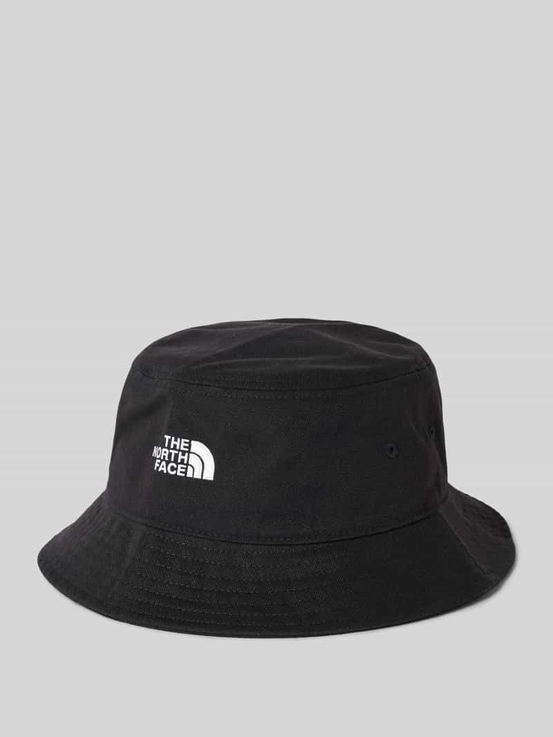 Czapka typu bucket hat z wyhaftowanym logo
