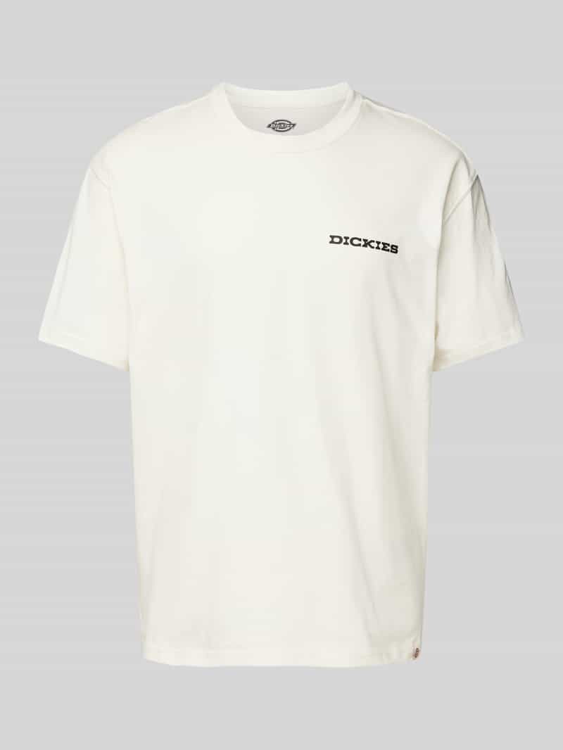 T-shirt z nadrukiem z logo