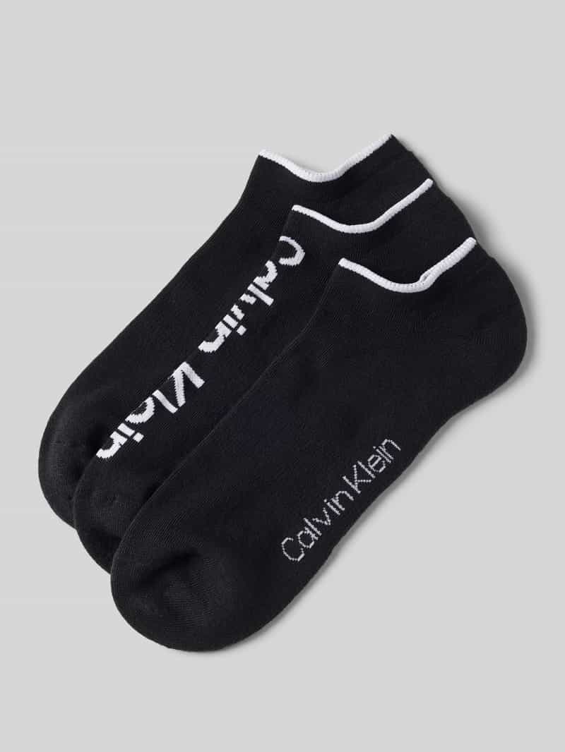 Skarpety z nadrukiem z logo w zestawie 3 szt.