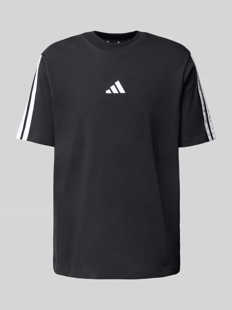 T-shirt z wyhaftowanym logo