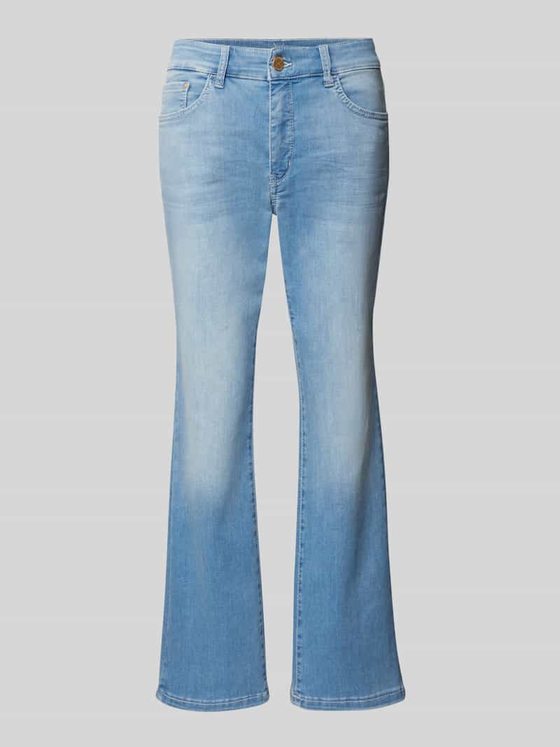 Jeansy o rozkloszowanym, skróconym kroju model ‘Dream Kick’