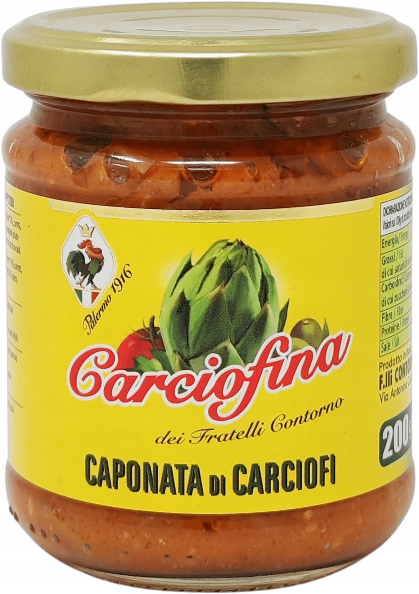Pasta z karczocha Carciofina di Contorno 200g - Fratelli puree karczochy