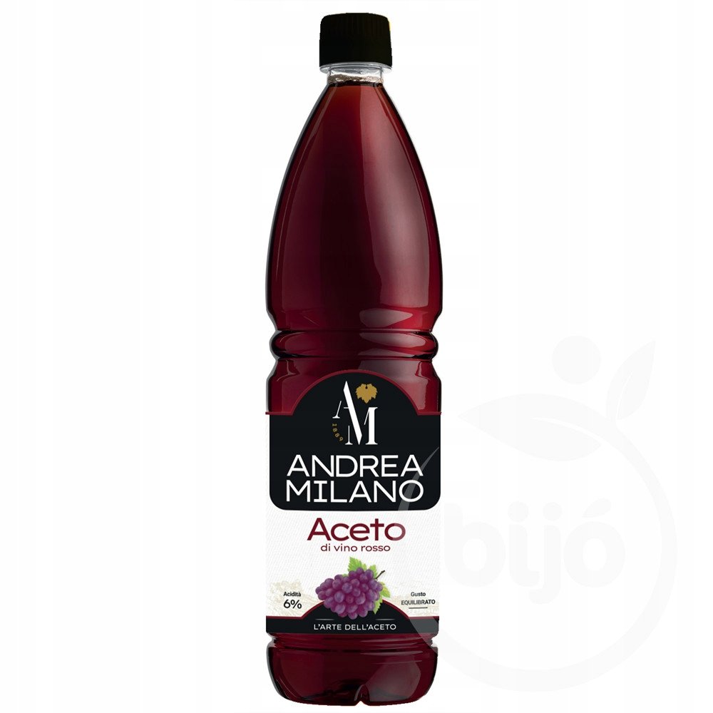 Ocet winny 1l Andrea Milano włoski ocet z czerwonego wina