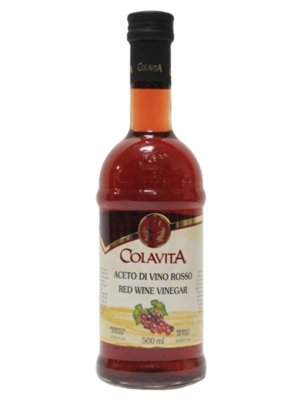 Ocet winny czerwony włoski szklana butelka 500 ml