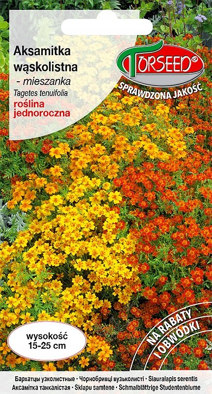Nasiona Aksamitka wąskolistna mieszanka 0,5g - Torseed