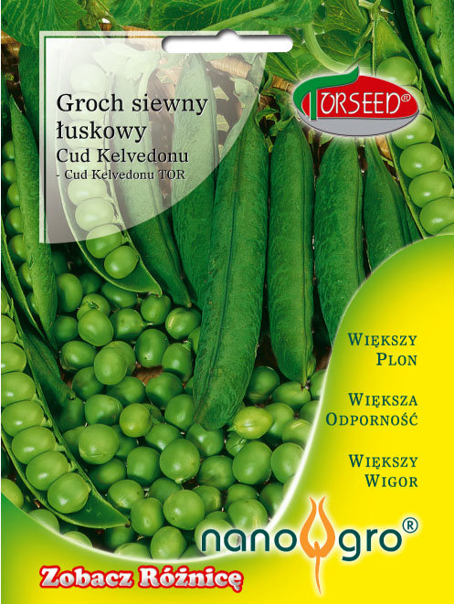Nasiona Groch siewny łusk.o nas.pomar. Cud Kelvedonu NANO- Torseed