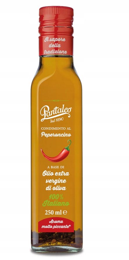 Oliwa z oliwek ostra włoska Pantaleo z chilli pepperoni pikantna 250 ml